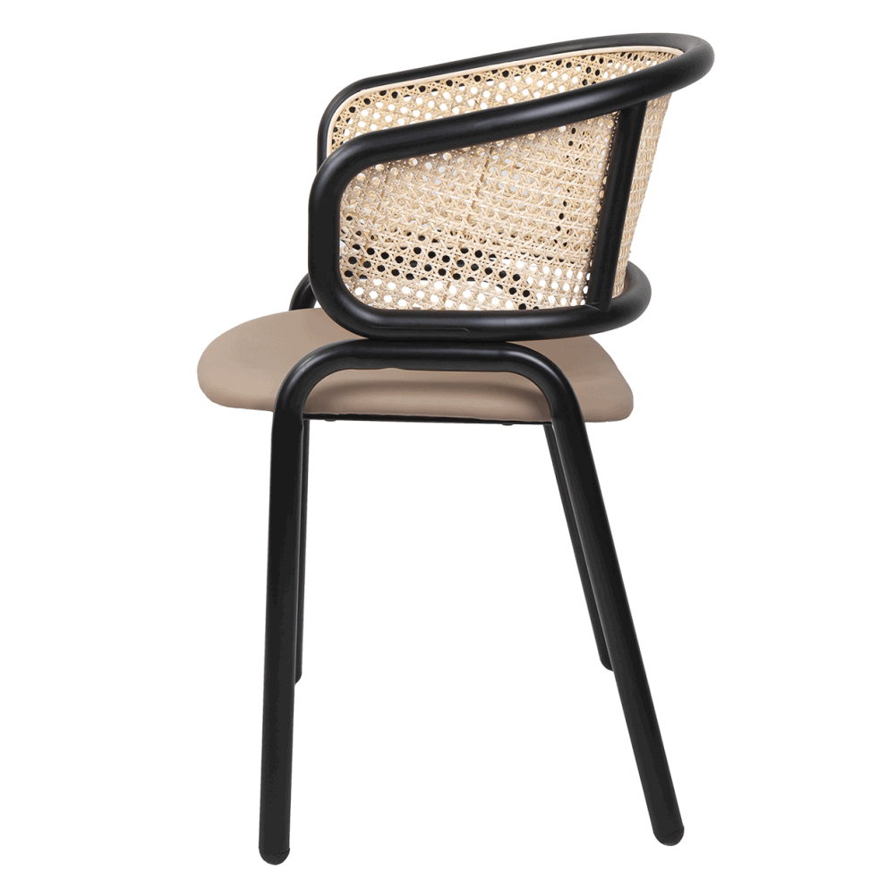 Стул Квин, черного цвета | Replace