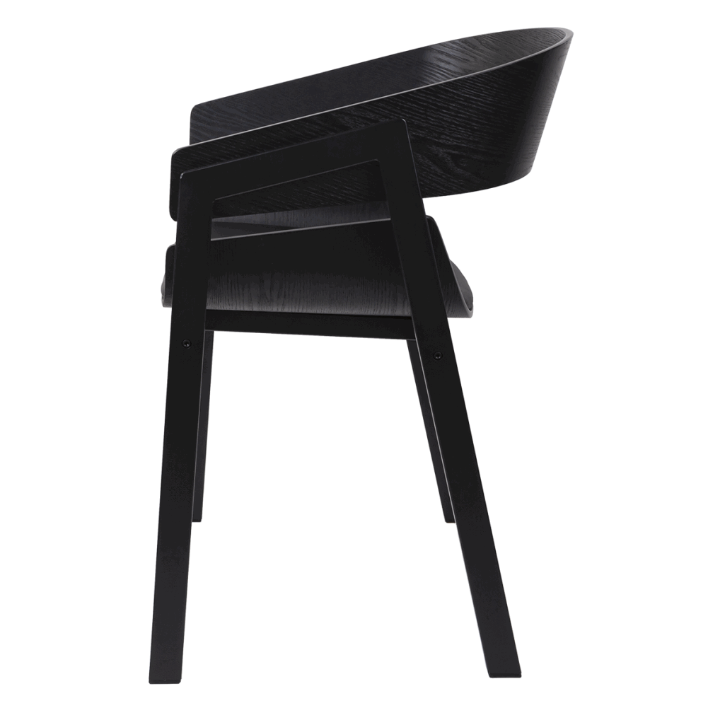 Стул Элькан, черного цвета | Replace