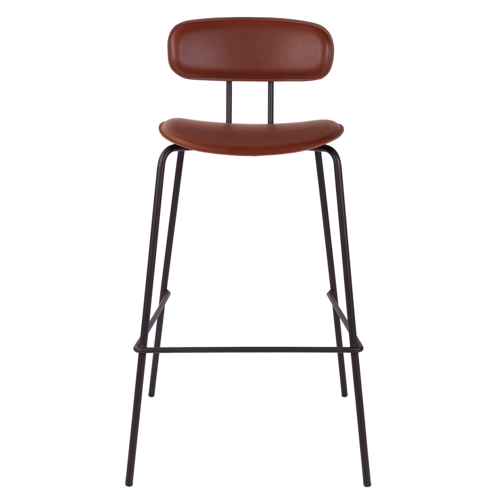 Стул барный Реле, коричневого цвета | Replace
