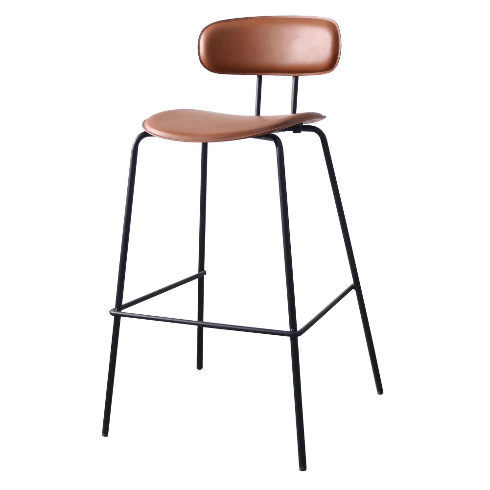 Стул барный Реле, коричневого цвета | Replace