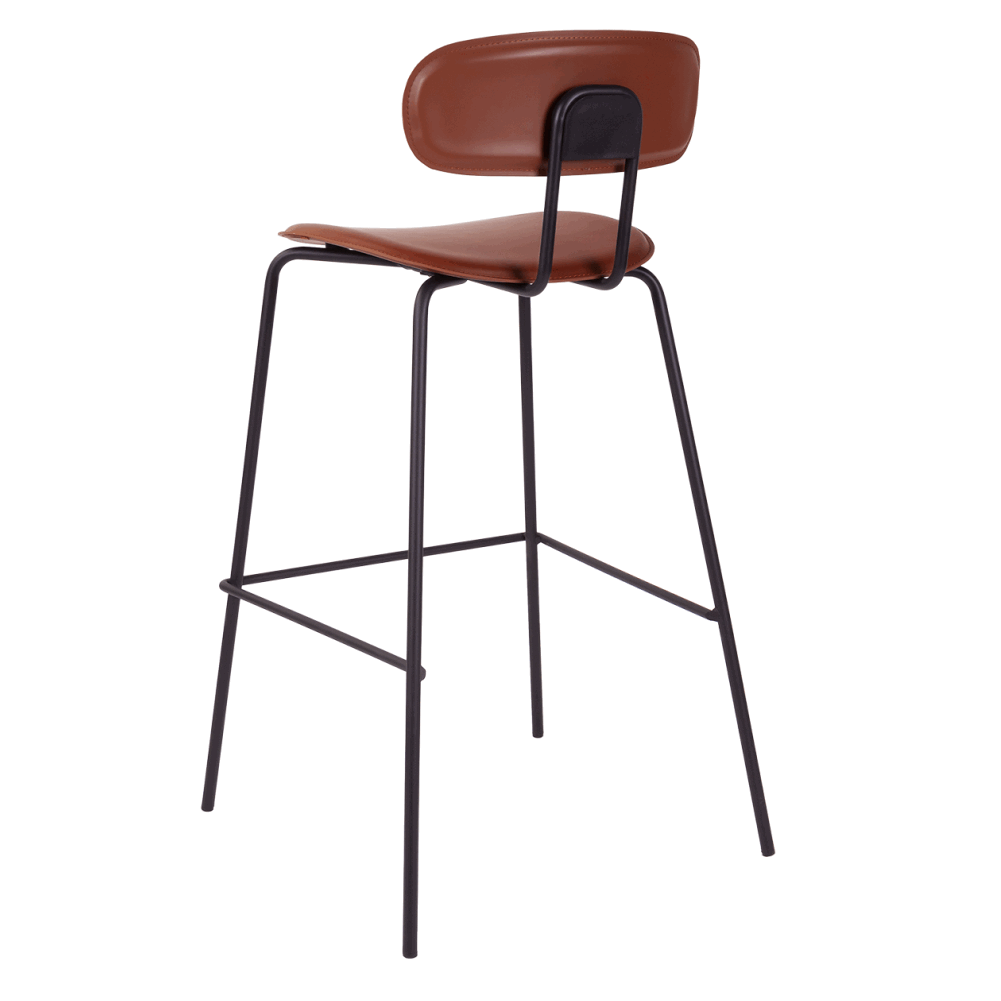 Стул барный Реле, коричневого цвета | Replace