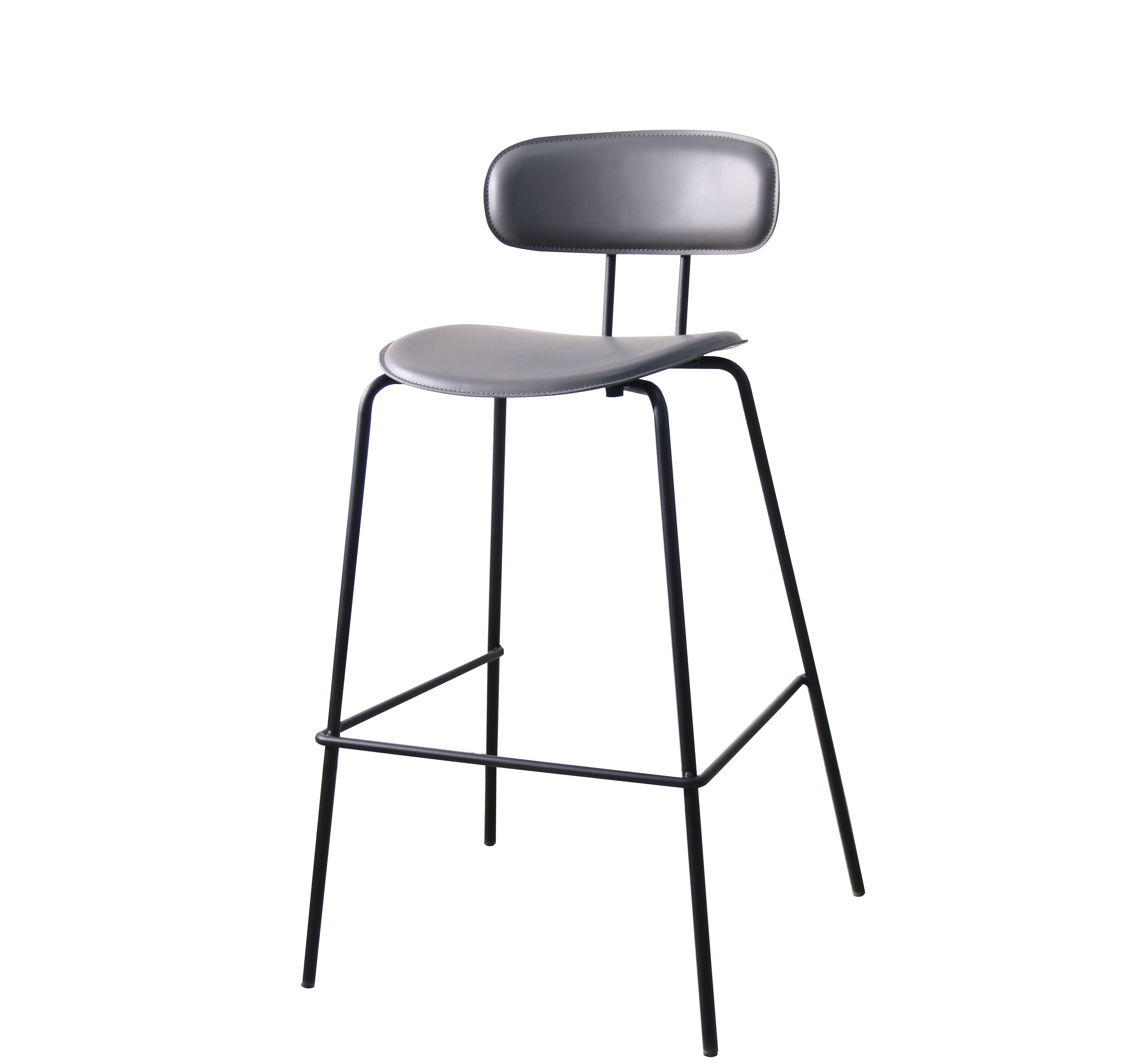 Стул барный Реле, серого цвета | Replace